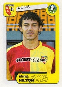Sticker Vitorino Hilton - FOOT 2004-2005 n. 127 - Panini