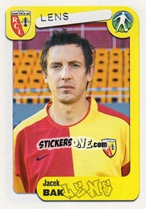 Sticker Jacek Bak - FOOT 2004-2005 - Panini