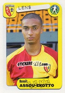 Sticker Benoît Assou-Ekotto - FOOT 2004-2005 - Panini