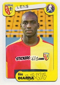 Sticker Alou Diarra - FOOT 2004-2005 n. 133 - Panini