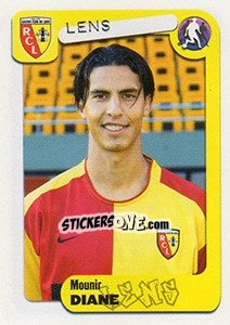 Sticker Mounir Diane - FOOT 2004-2005 n. 136 - Panini