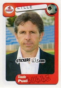 Sticker Claude Puel (entraineur) - FOOT 2004-2005 n. 144 - Panini