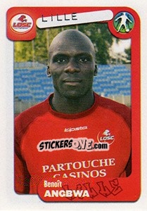 Figurina Benoît Angbwa - FOOT 2004-2005 - Panini