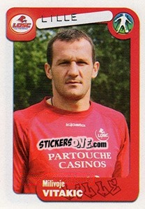 Figurina Milivoje Vitakic - FOOT 2004-2005 - Panini