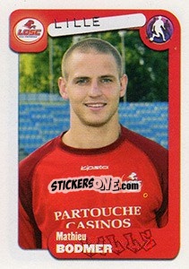 Sticker Mathieu Bodmer - FOOT 2004-2005 - Panini