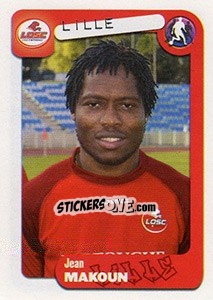 Sticker Jean Makoun - FOOT 2004-2005 n. 154 - Panini