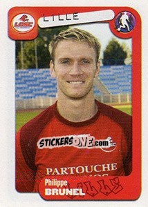 Cromo Philippe Brunel - FOOT 2004-2005 n. 155 - Panini