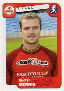 Sticker Geoffrey Dernis - FOOT 2004-2005 - Panini