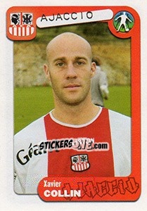 Sticker Xavier Collin - FOOT 2004-2005 n. 6 - Panini