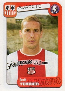 Figurina David Terrier - FOOT 2004-2005 n. 16 - Panini