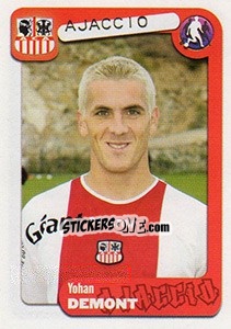 Sticker Yohan Demont - FOOT 2004-2005 n. 17 - Panini
