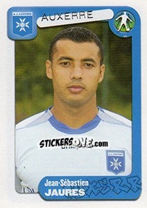 Sticker Jean-Sébastien Jaures - FOOT 2004-2005 - Panini