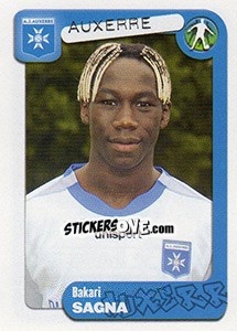 Sticker Bacary Sagna - FOOT 2004-2005 n. 31 - Panini
