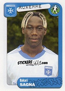 Cromo Bacary Sagna - FOOT 2004-2005 - Panini