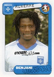 Sticker Benjani - FOOT 2004-2005 n. 39 - Panini