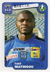 Sticker Franck Matingou - FOOT 2004-2005 n. 48 - Panini