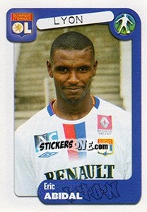 Sticker Eric Abidal - FOOT 2004-2005 - Panini