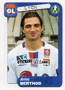 Sticker Jérémy Berthod - FOOT 2004-2005 n. 168 - Panini