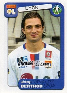 Cromo Jérémy Berthod - FOOT 2004-2005 - Panini