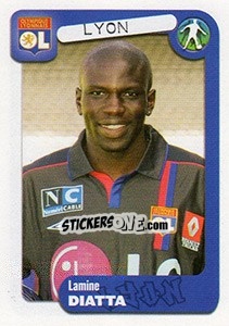 Sticker Lamine Diatta - FOOT 2004-2005 - Panini