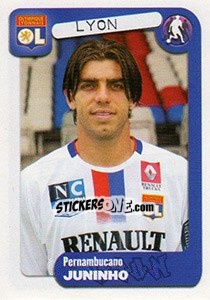 Sticker Pernambucano Juninho - FOOT 2004-2005 - Panini