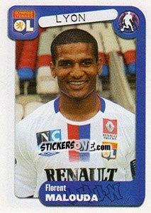 Sticker Florent Malouda - FOOT 2004-2005 n. 174 - Panini