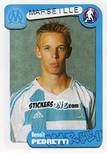 Sticker Benoît Pedretti - FOOT 2004-2005 - Panini