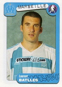 Sticker Laurent Batlles - FOOT 2004-2005 - Panini