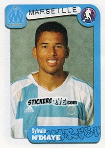 Sticker Sylvain N'Diaye - FOOT 2004-2005 n. 195 - Panini