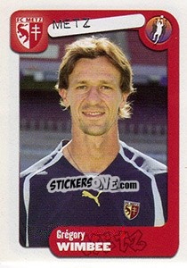 Sticker Grégory Wimbee - FOOT 2004-2005 n. 205 - Panini