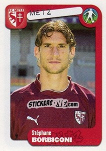 Sticker Stéphane Borbiconi - FOOT 2004-2005 - Panini