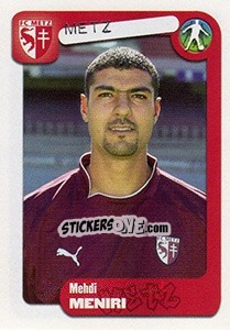 Sticker Mehdi Meniri - FOOT 2004-2005 n. 208 - Panini