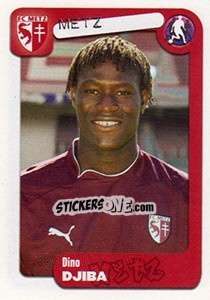 Sticker Dino Djiba - FOOT 2004-2005 - Panini