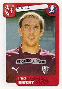 Cromo Franck Ribery - FOOT 2004-2005 - Panini