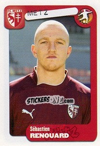 Figurina Sébastien Renouard - FOOT 2004-2005 n. 218 - Panini