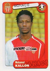 Sticker Mohamed Kallon - FOOT 2004-2005 n. 236 - Panini