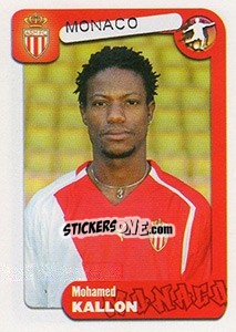 Figurina Mohamed Kallon - FOOT 2004-2005 - Panini