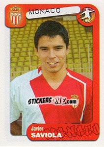 Figurina Javier Saviola - FOOT 2004-2005 - Panini