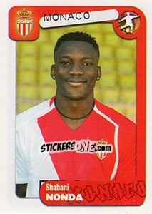 Sticker Shabani Nonda - FOOT 2004-2005 n. 239 - Panini