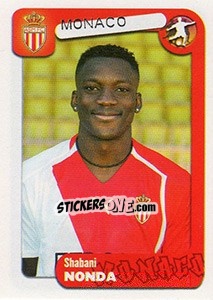 Sticker Shabani Nonda - FOOT 2004-2005 - Panini