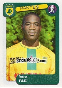 Sticker Emerse Fae - FOOT 2004-2005 n. 254 - Panini