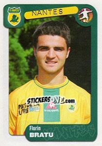 Sticker Florin Bratu - FOOT 2004-2005 - Panini