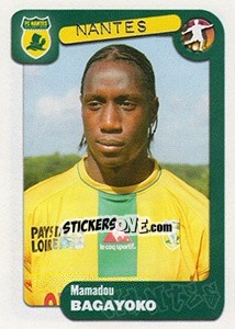 Sticker Mamadou Bagayoko - FOOT 2004-2005 n. 259 - Panini