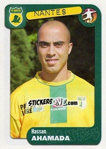 Figurina Hassam Ahamada - FOOT 2004-2005 - Panini