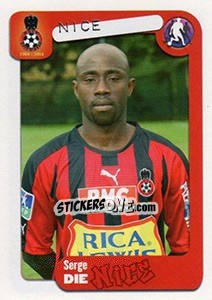 Sticker Serge Die - FOOT 2004-2005 n. 272 - Panini