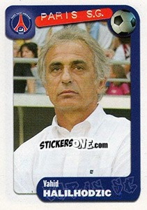 Sticker Vahid Halilhodzic (entraineur) - FOOT 2004-2005 n. 284 - Panini