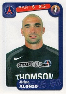 Sticker Jérôme Alonzo - FOOT 2004-2005 - Panini