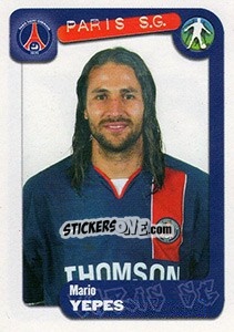 Sticker Mario Yepes - FOOT 2004-2005 n. 289 - Panini