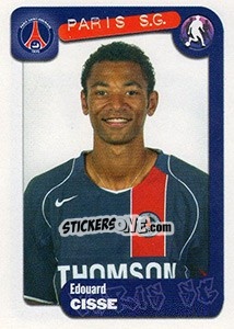 Sticker Edouard Cisse - FOOT 2004-2005 n. 295 - Panini