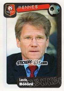 Sticker Laszlo Bölöni (entraineur) - FOOT 2004-2005 n. 304 - Panini